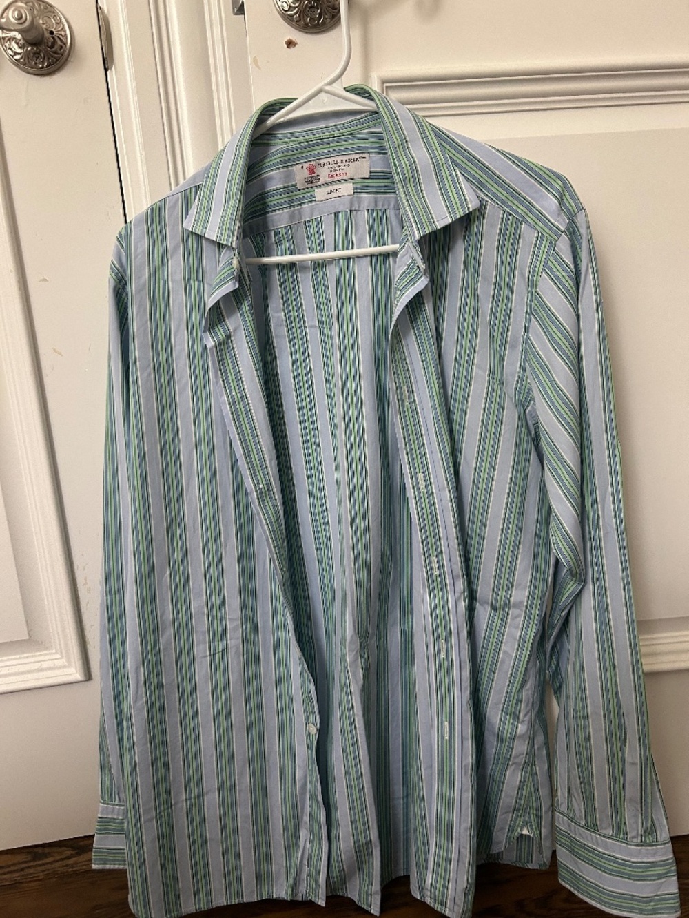 Shirt green/blue